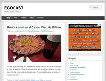 Tablet Screenshot of egocast.es